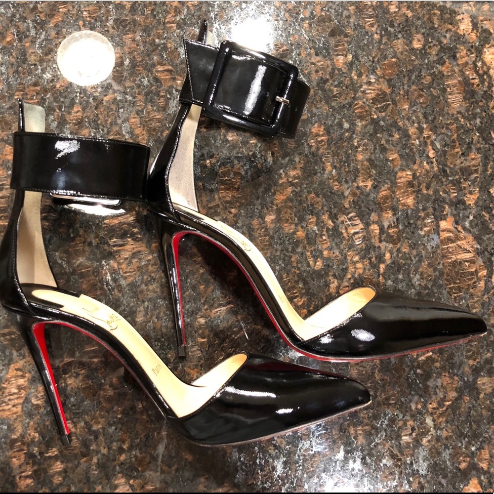 Harler d'Orsay Patent Red Sole Pumps